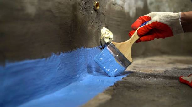 SJ Waterproofing Pros commercial waterproofing team near Whiting, IN